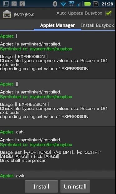BusyBox скриншот 4