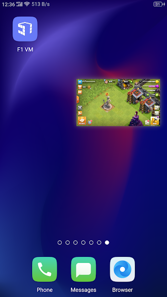 F1 VM picture-in-picture android virtual machine скриншот 2