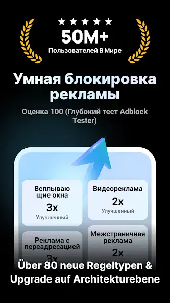 Free Adblocker Browser: Adblock скриншот 1