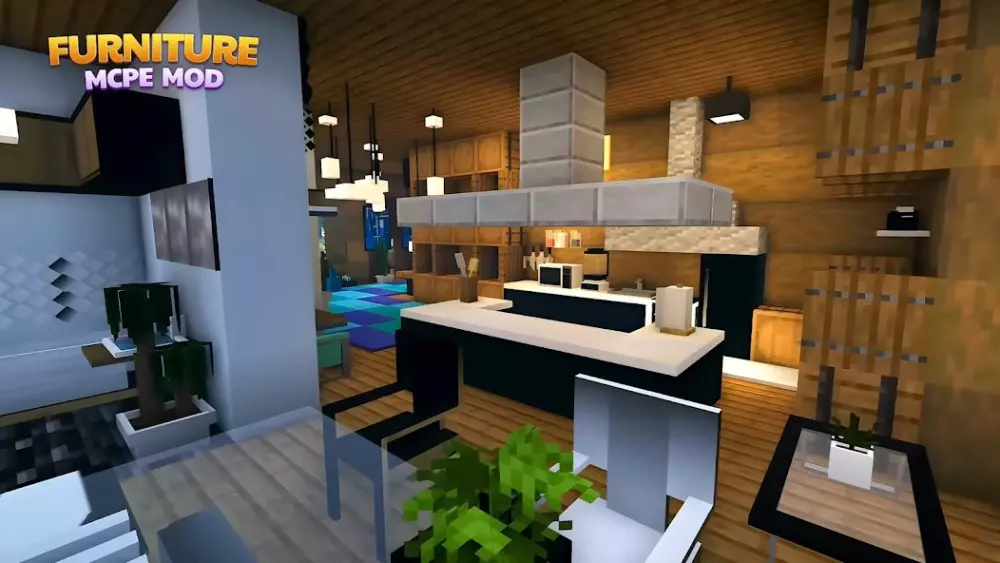 Furniture Mod For Minecraft - мод на мебель скриншот 1