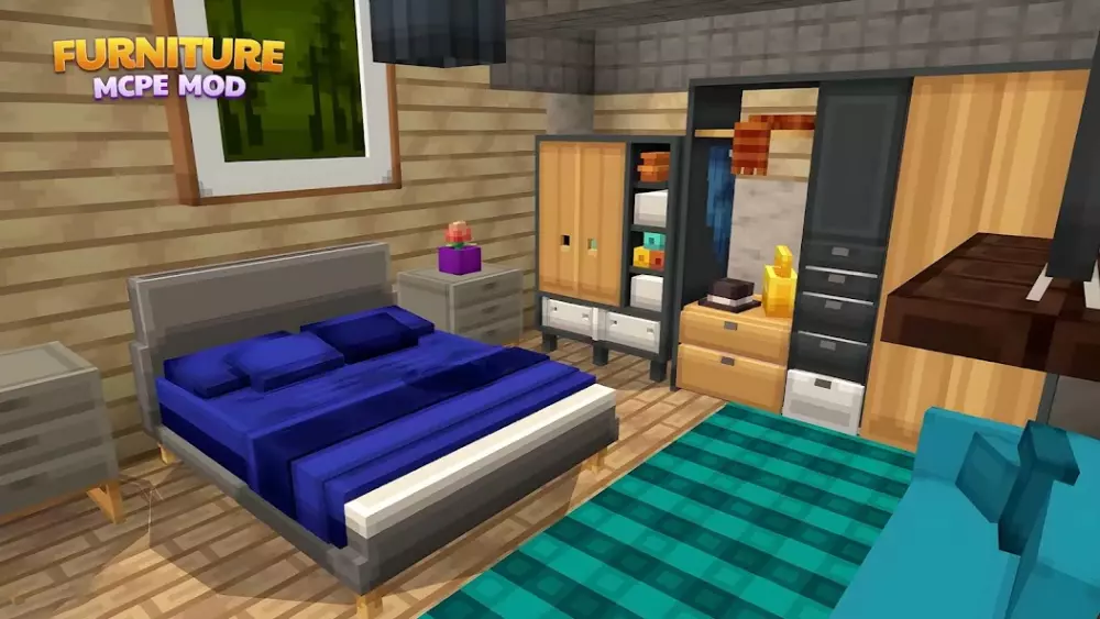 Furniture Mod For Minecraft - мод на мебель скриншот 2