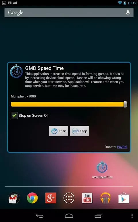 GMD Speed Time - ускорение времени в играх скриншот 2
