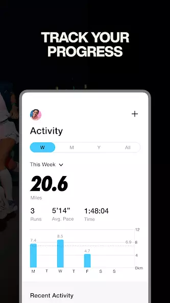 Nike Run Club: беговой трекер скриншот 2