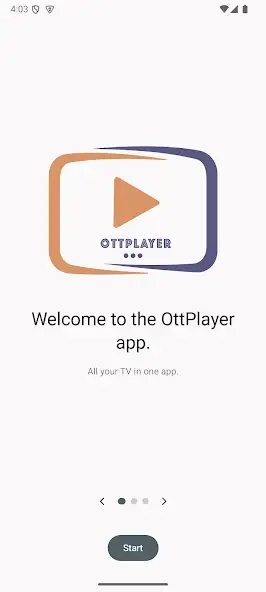 OttPlayer скриншот 1