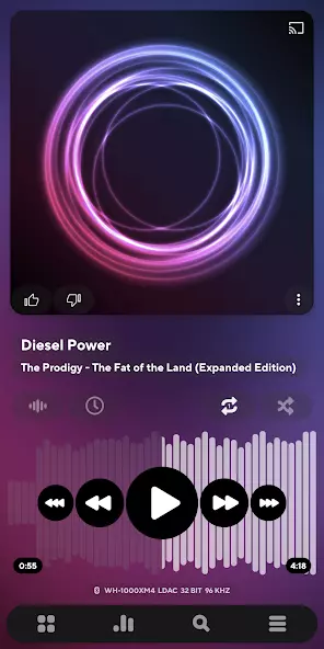 Poweramp скриншот 1