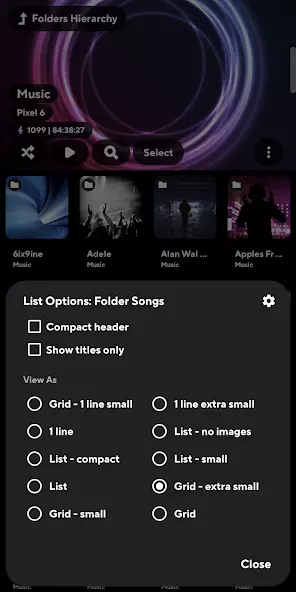 Poweramp скриншот 6