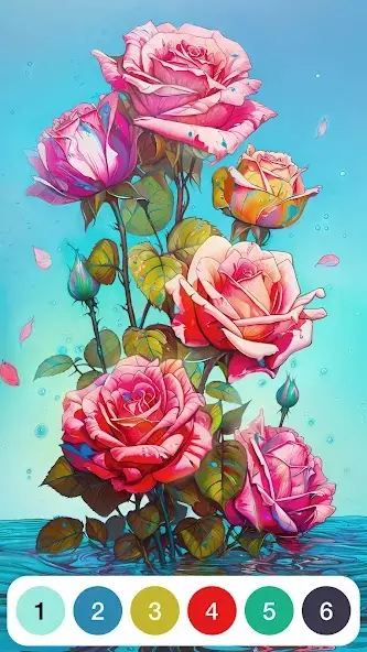 Раскраски по номерам (Paint by numbers) скриншот 1