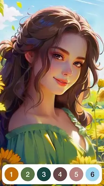 Раскраски по номерам (Paint by numbers) скриншот 2