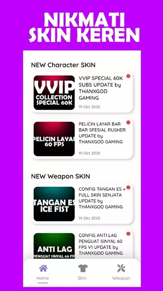 Skin Tools для Free Fire скриншот 1