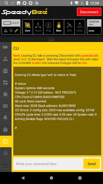 SpeedyBee скриншот 5