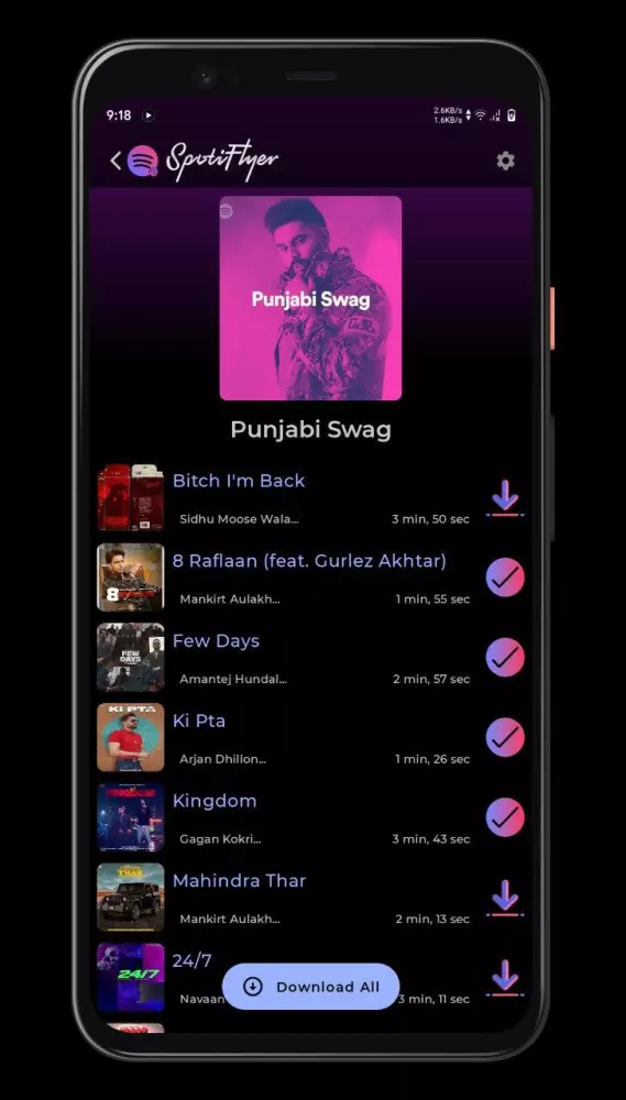 SpotiFlyer скриншот 3
