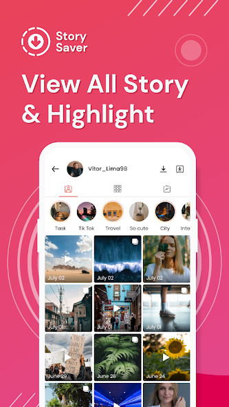 Story Saver для Instagram скриншот 1