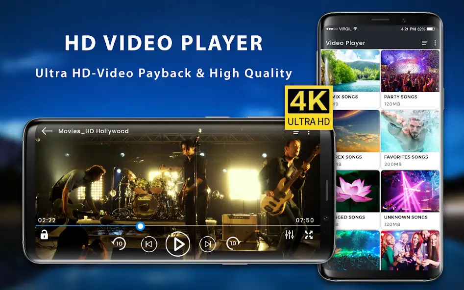 Video Player — проигрыватель MP4 скриншот 1