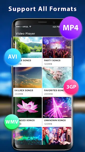Video Player — проигрыватель MP4 скриншот 3