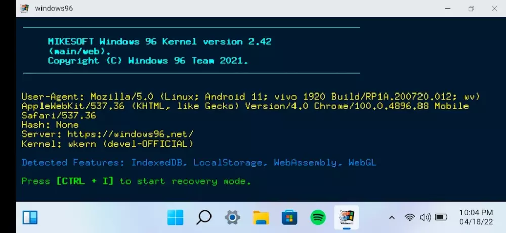 Windows 11 скриншот 6