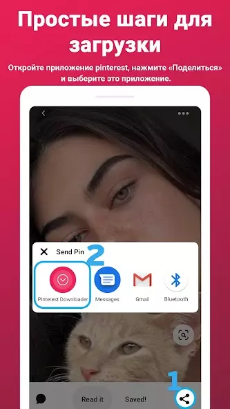 Загрузчик видео для Pinterest скриншот 2